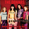 THE DONNAS - AMERICAN TEENAGE ROCK 'N' ROLL MACHINE (FIRE ORANGE WITH BLACK SWIRL VINYL)