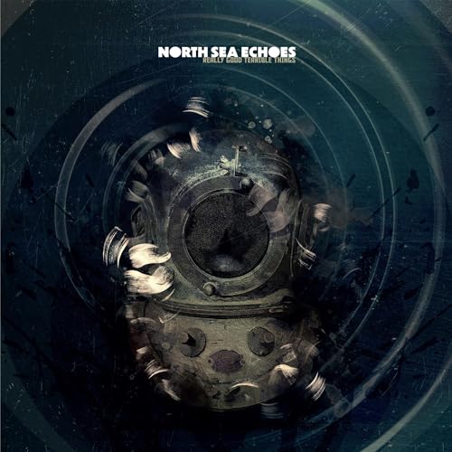 NORTH SEA ECHOES - REALLY GOOD TERRIBLE THINGS (OLIVE YELLOW BLUE MARBLED VINYL)