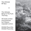 RP BOO - THE ULTIMATE (VINYL)