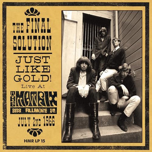 THE FINAL SOLUTION - JUST LIKE GOLD: LIVE AT THE MATRIX 1966 (VINYL)