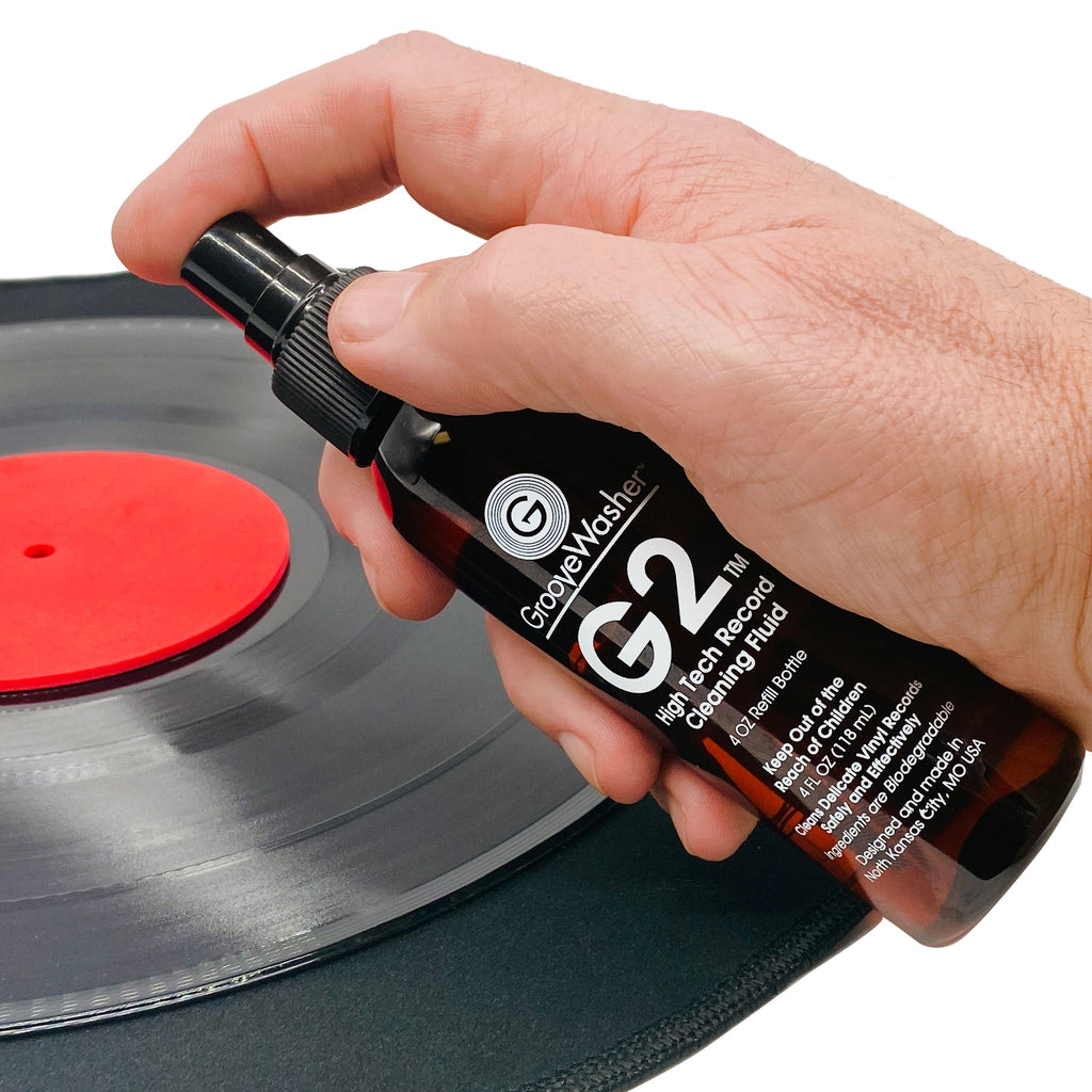 GrooveWasher: Hardwood Record Cleaning Kit