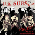 UK SUBS - VIOLENT STATE + REVOLUTION'S HERE (VINYL)