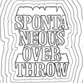 SPONTANEOUS OVERTHROW - ALL ABOUT MONEY (VINYL)