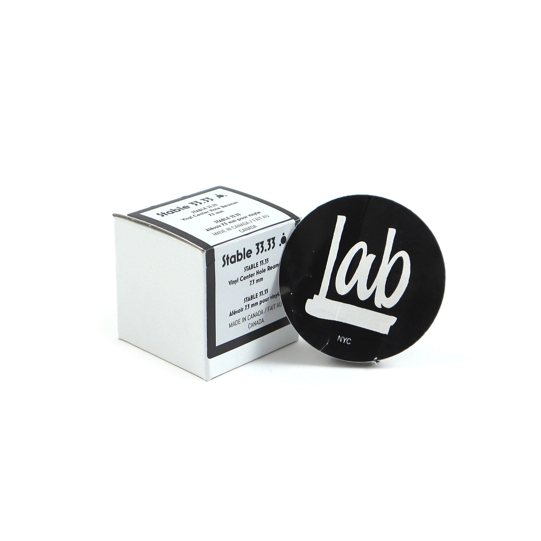 Stable 33.33: Vinyl Center Hole Reamer - Turntable Lab Edition