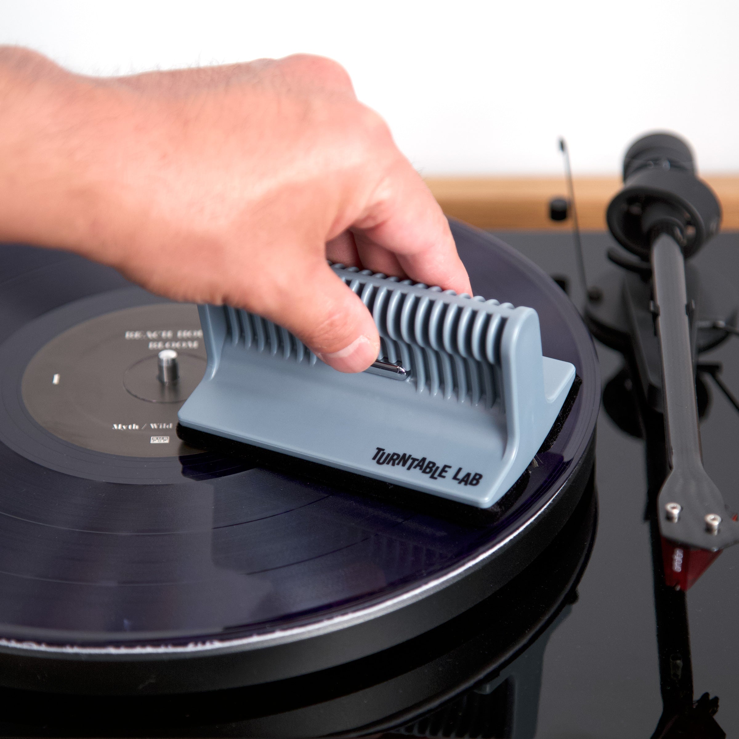 Turntable Lab: Triple Operation Vinyl Record Cleaning Brush - PRE-ORDER