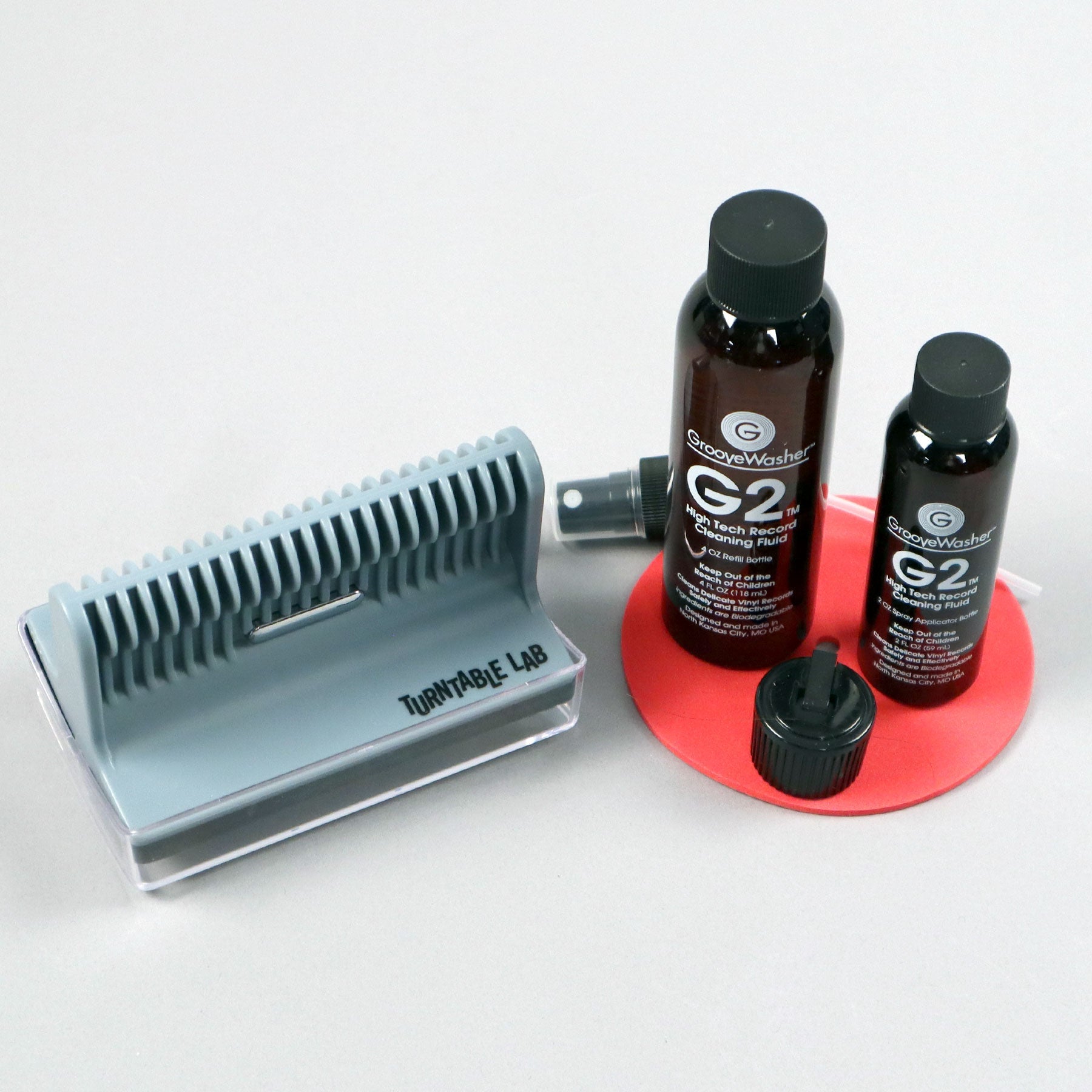 Turntable Lab: Triple Operation Vinyl Record Cleaning Brush - PRE-ORDER