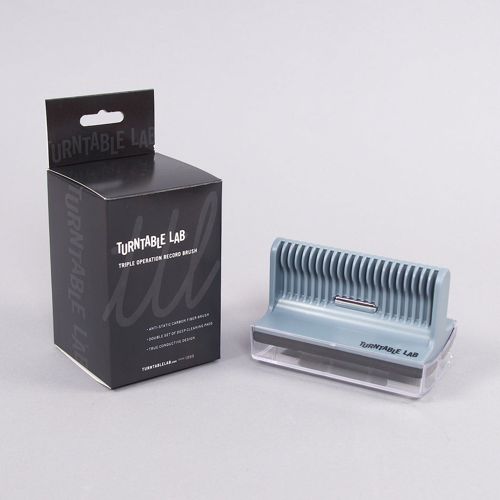 Turntable Lab: Triple Operation Vinyl Record Cleaning Brush - PRE-ORDER